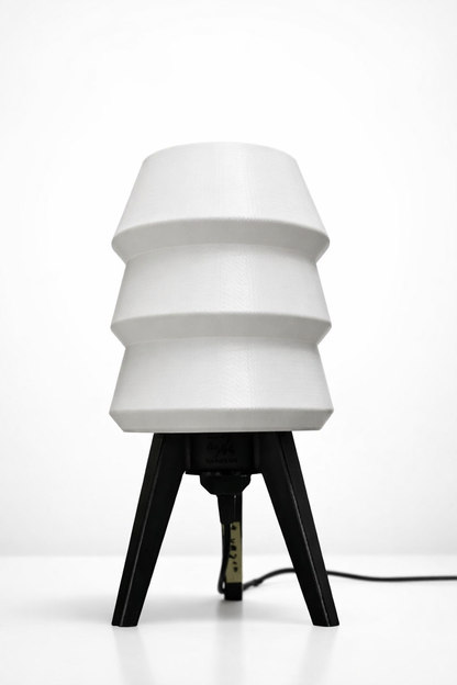 Qumrah Samarra 3D Printed Tripod Table Lamp
